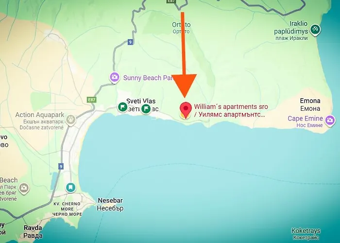 William's - Fourth Pretty Apartment Sveti Vlas